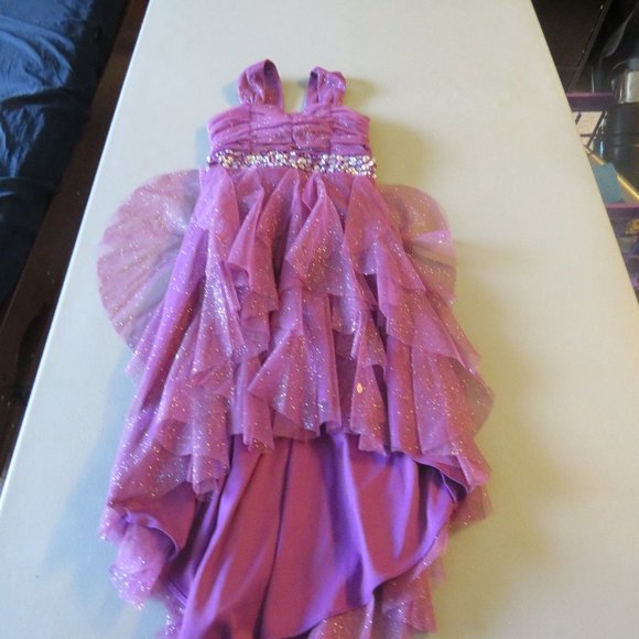 Purple Rare Editions Dress Size 7 New - Picture 1 of 8